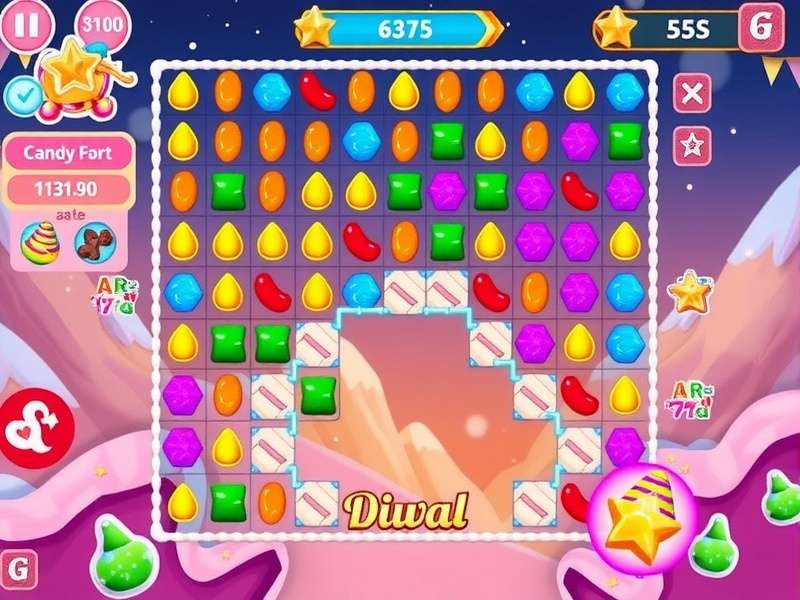 Candy Blast Galaxy Game Screenshot